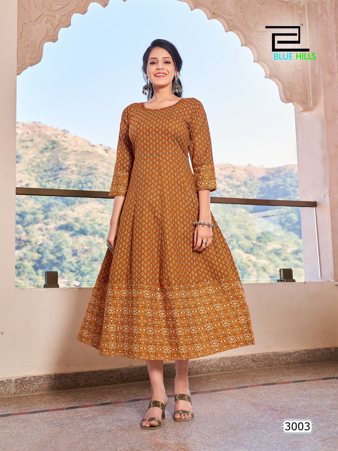 Rani Vol 3 By Blue Hills Anarkali Kurtis Catalog